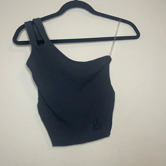 Nike Air Jordan Asymmetrical Ribbed Tank - Picture 1 of 11